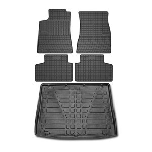 Mercedes GLB Class Floor-Trunk Mats - Omac - El-Toro & YPS - Black - 2019